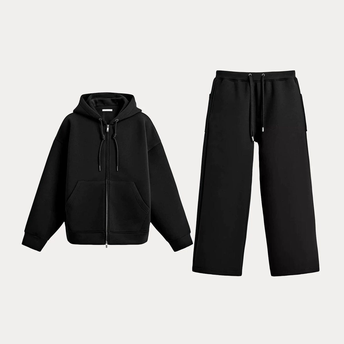 Heavyweight Air-Layer Hoodie Set