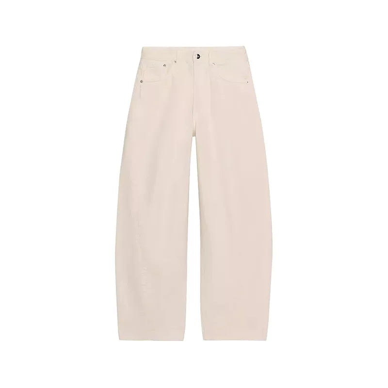 Balloon-Fit Mid-Rise Jeans