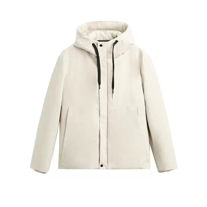 Technical Zip Hooded Jacket