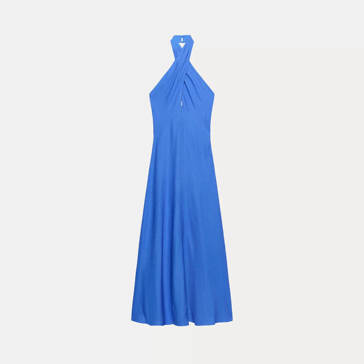 Halter Neck Midi Dress