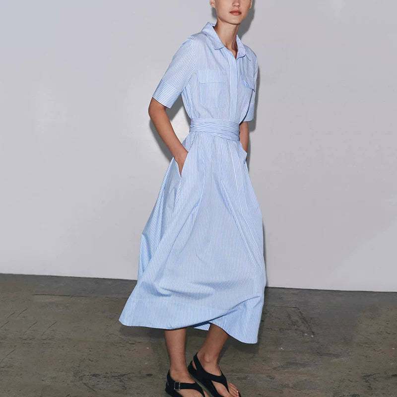 Poplin Shirt Dress