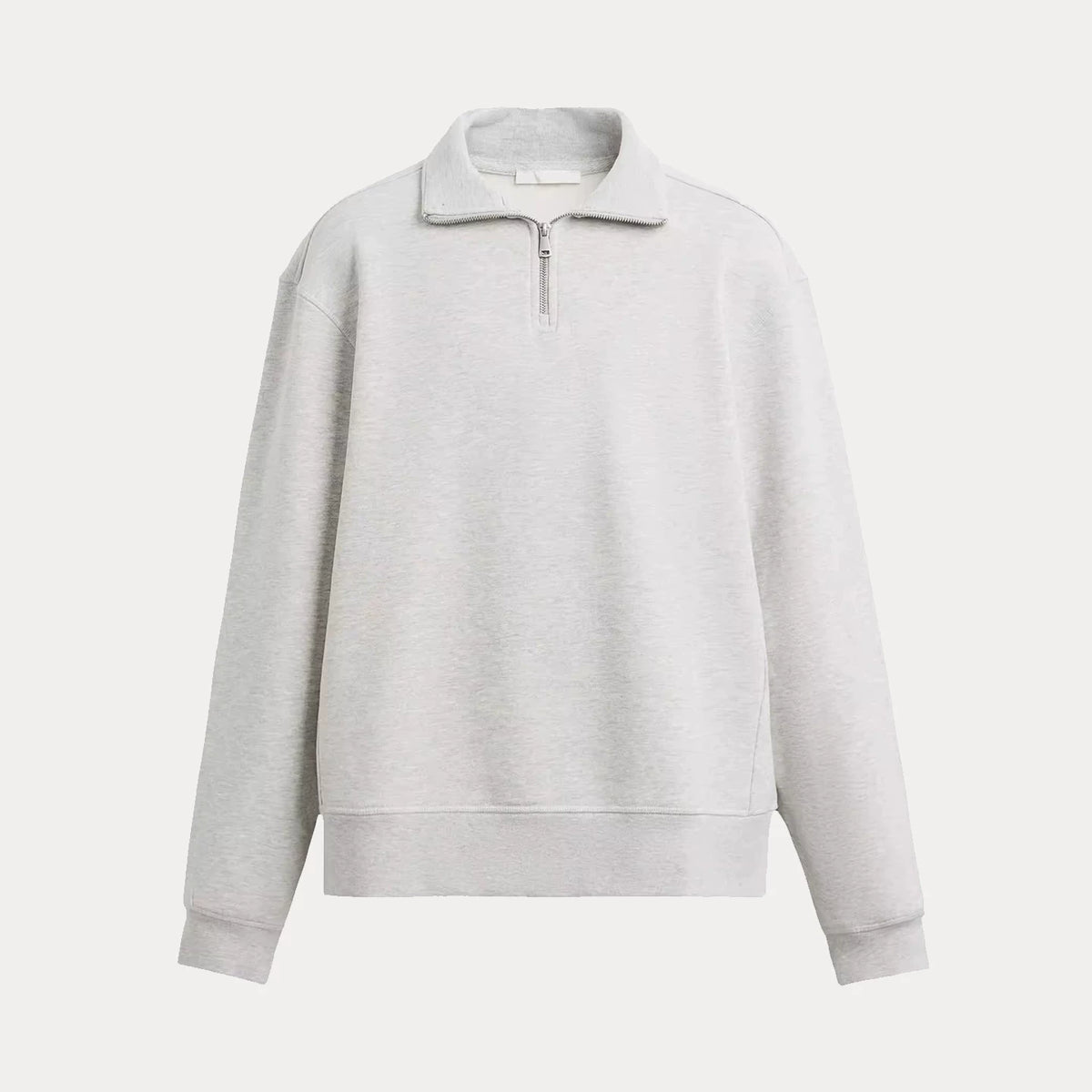 Half-Zip Straight Sweatshirt