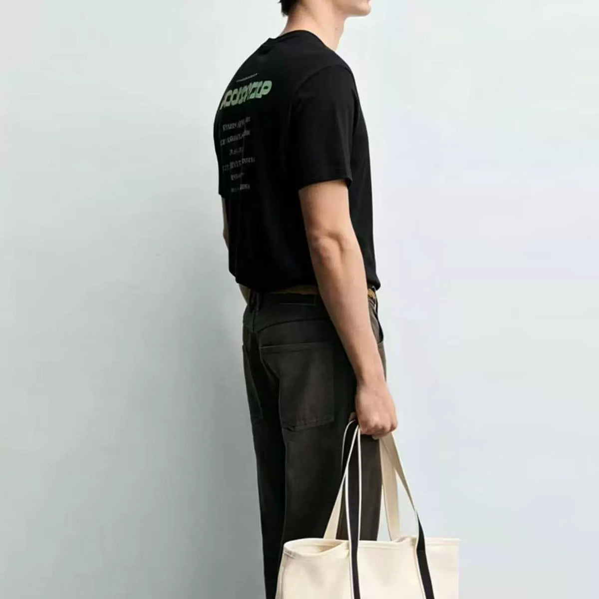 Avocado Embroidered Print T-Shirt