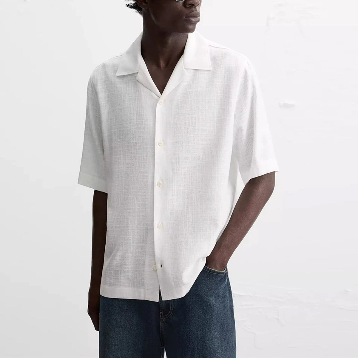 Relaxed Short-Sleeve Shirt