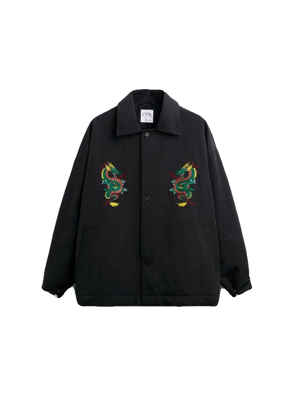 Embroidered Utility Jacket