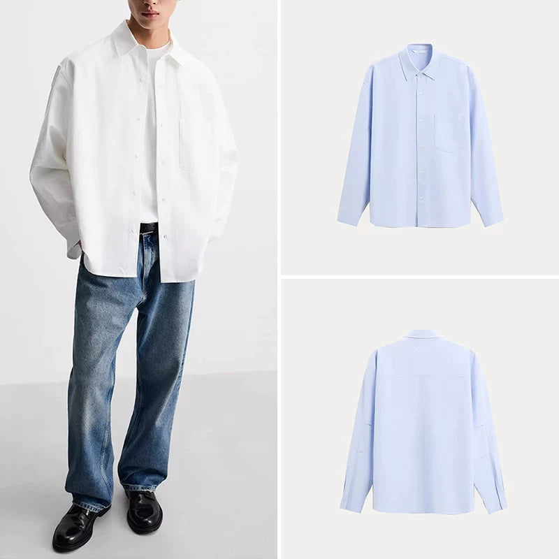 Oxford Collar Relaxed Shirt