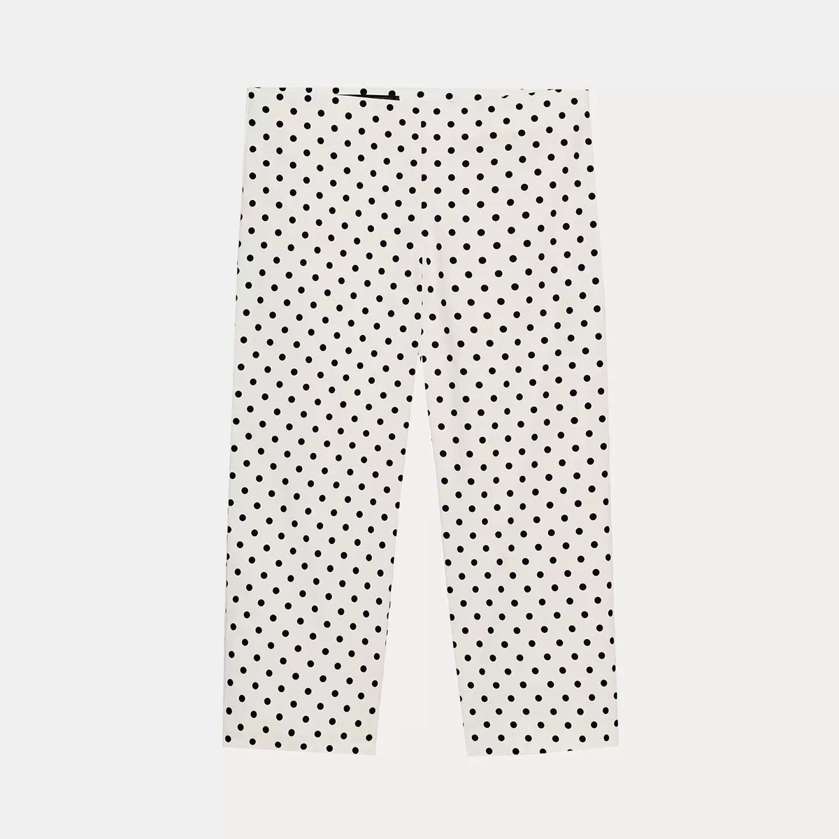 Polka Dot Shirt Jacket & Capri Trousers Set