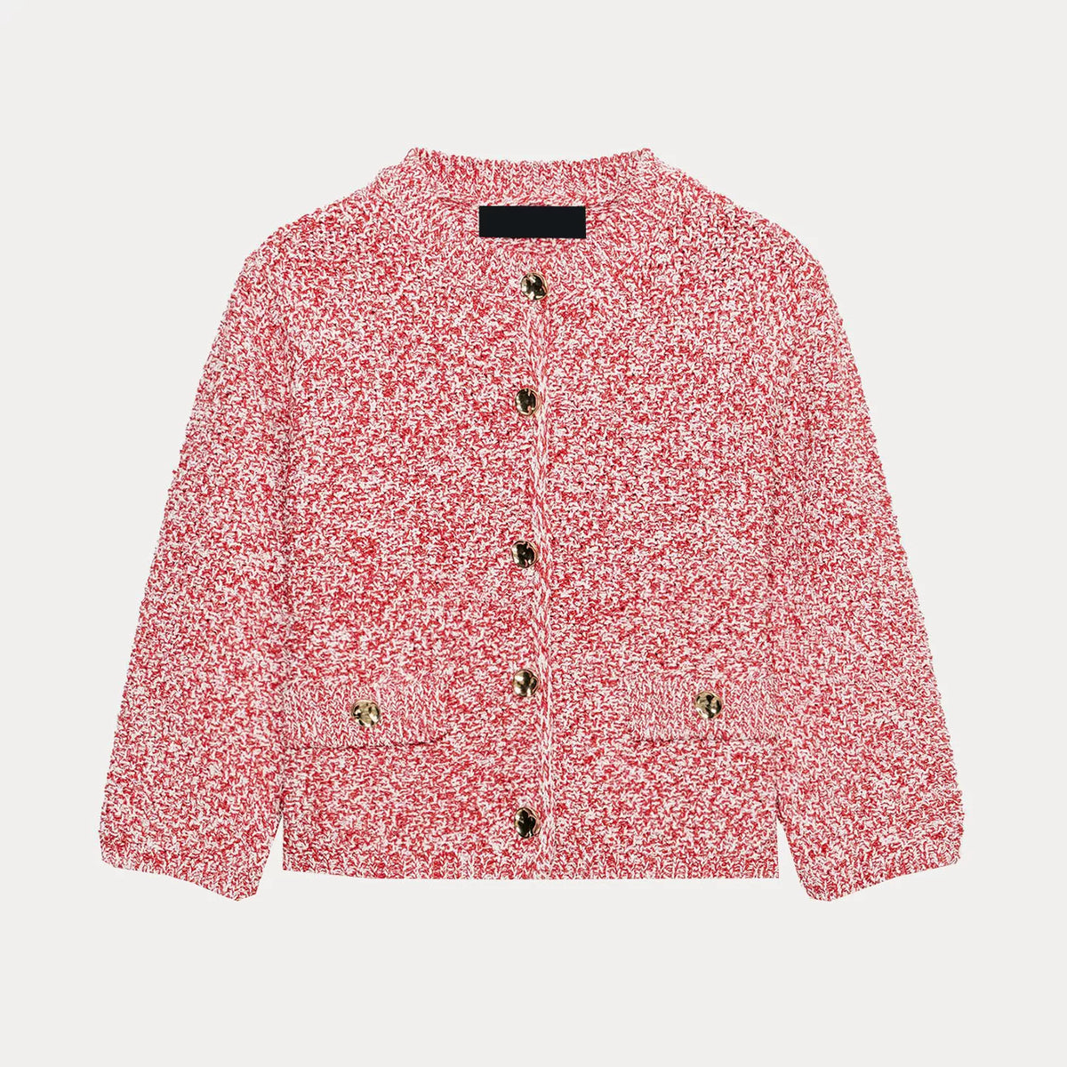 French Sleeve Knit Cardigan