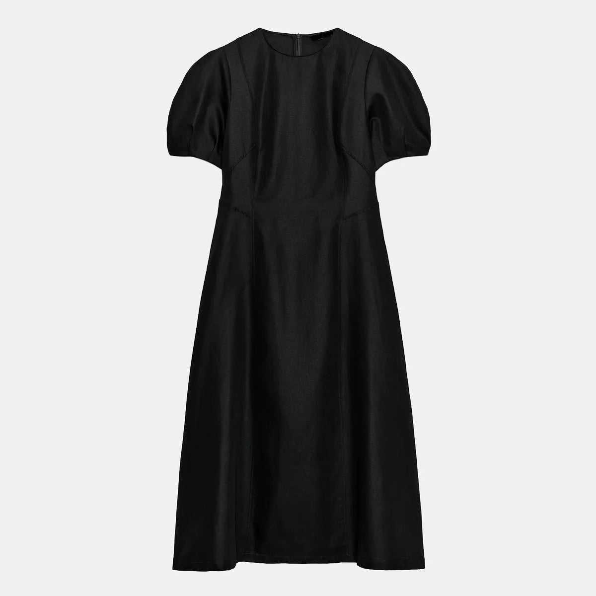 Minimal Relaxed Midi Dress