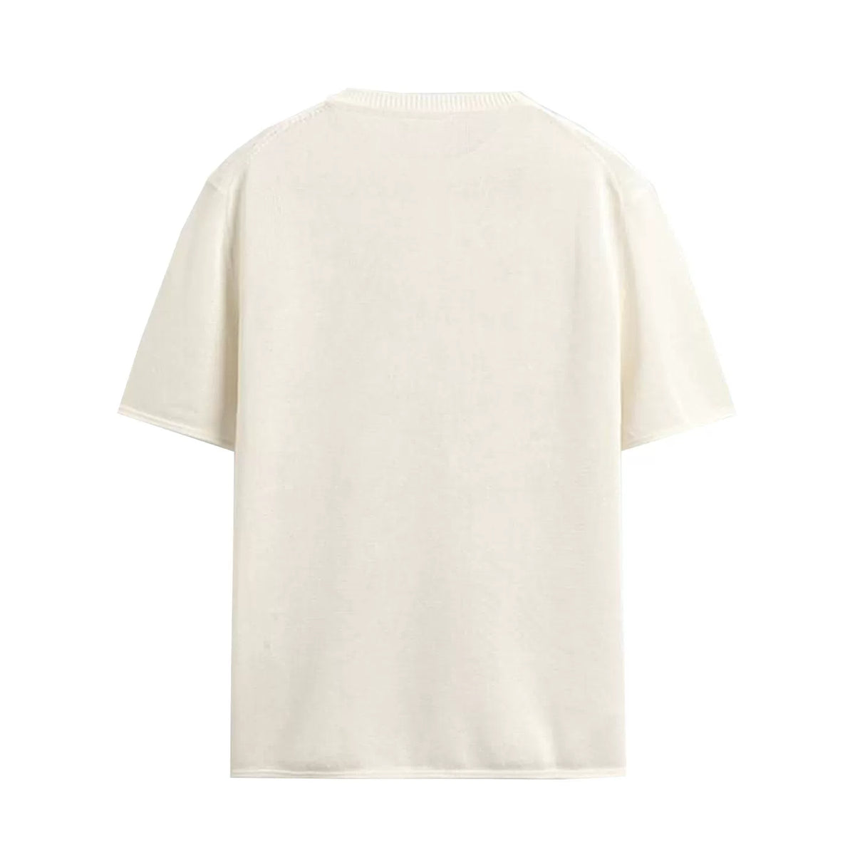 Slim Straight Knit Tee