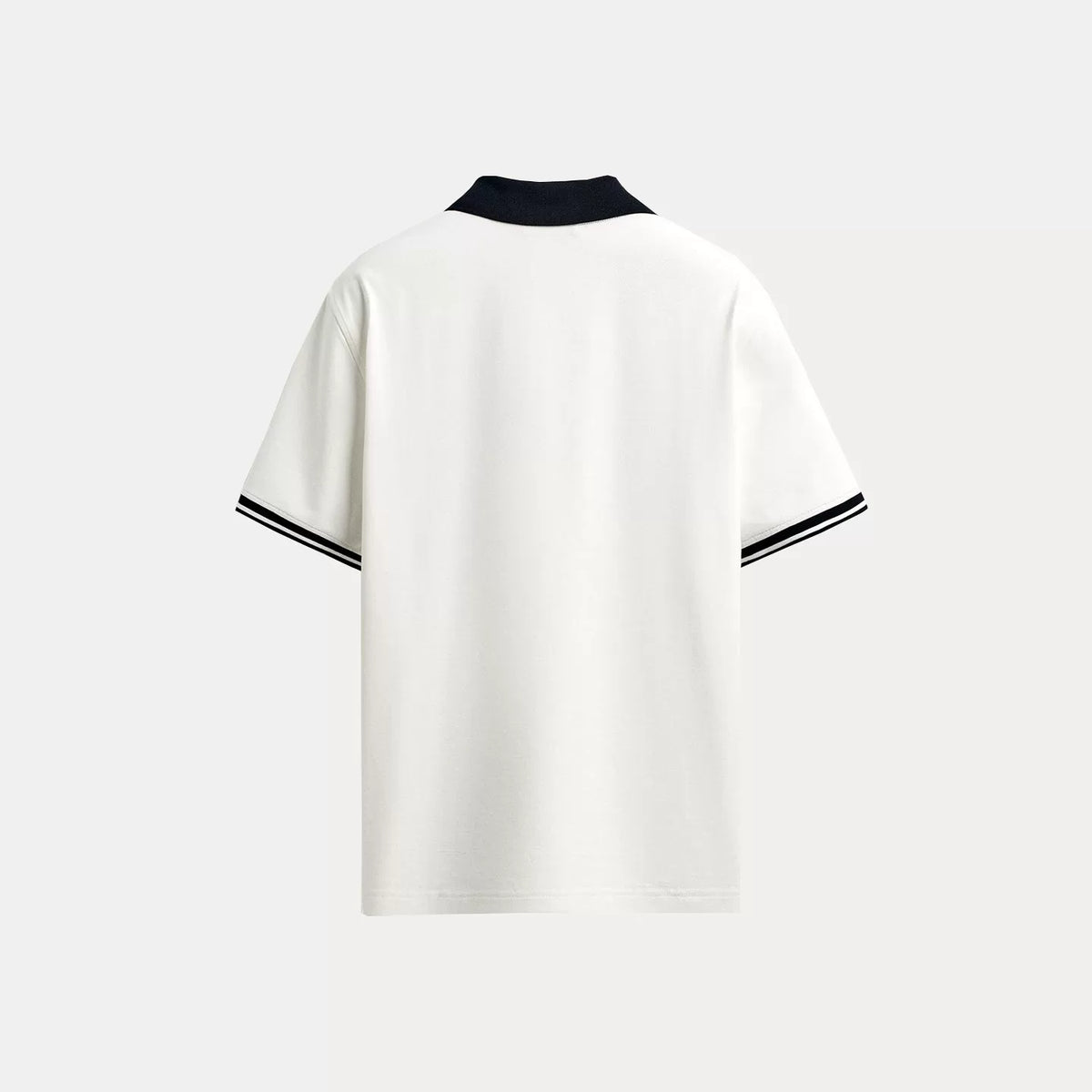 Contrast Sporty Polo Shirt