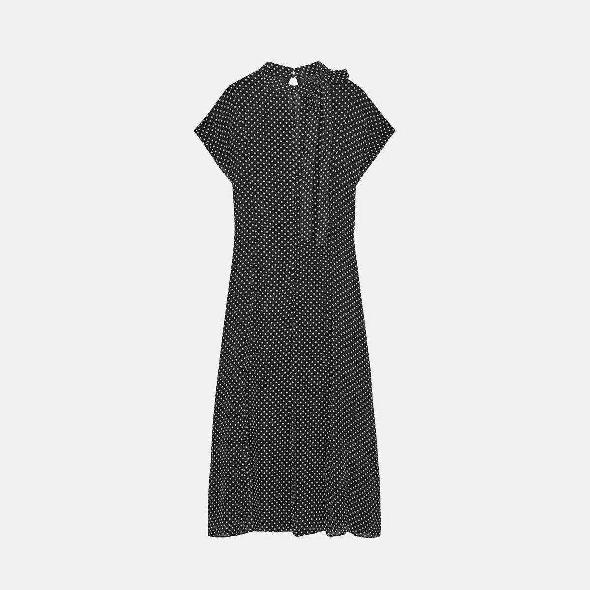 Polka Dot Midi Dress