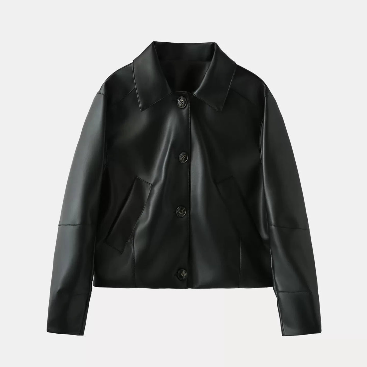 Cropped Casual Jacket