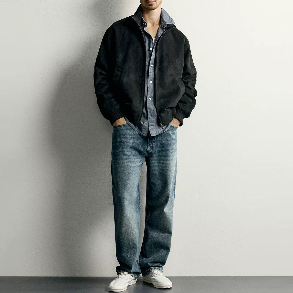 Slim Straight Collar Jacket