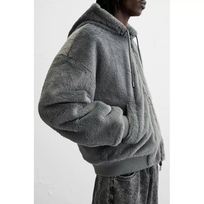 Reversible Hooded Aviator Jacket