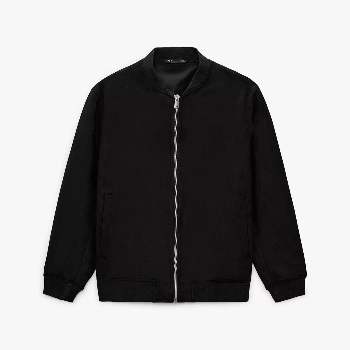 Suede-Effect Pilot Jacket