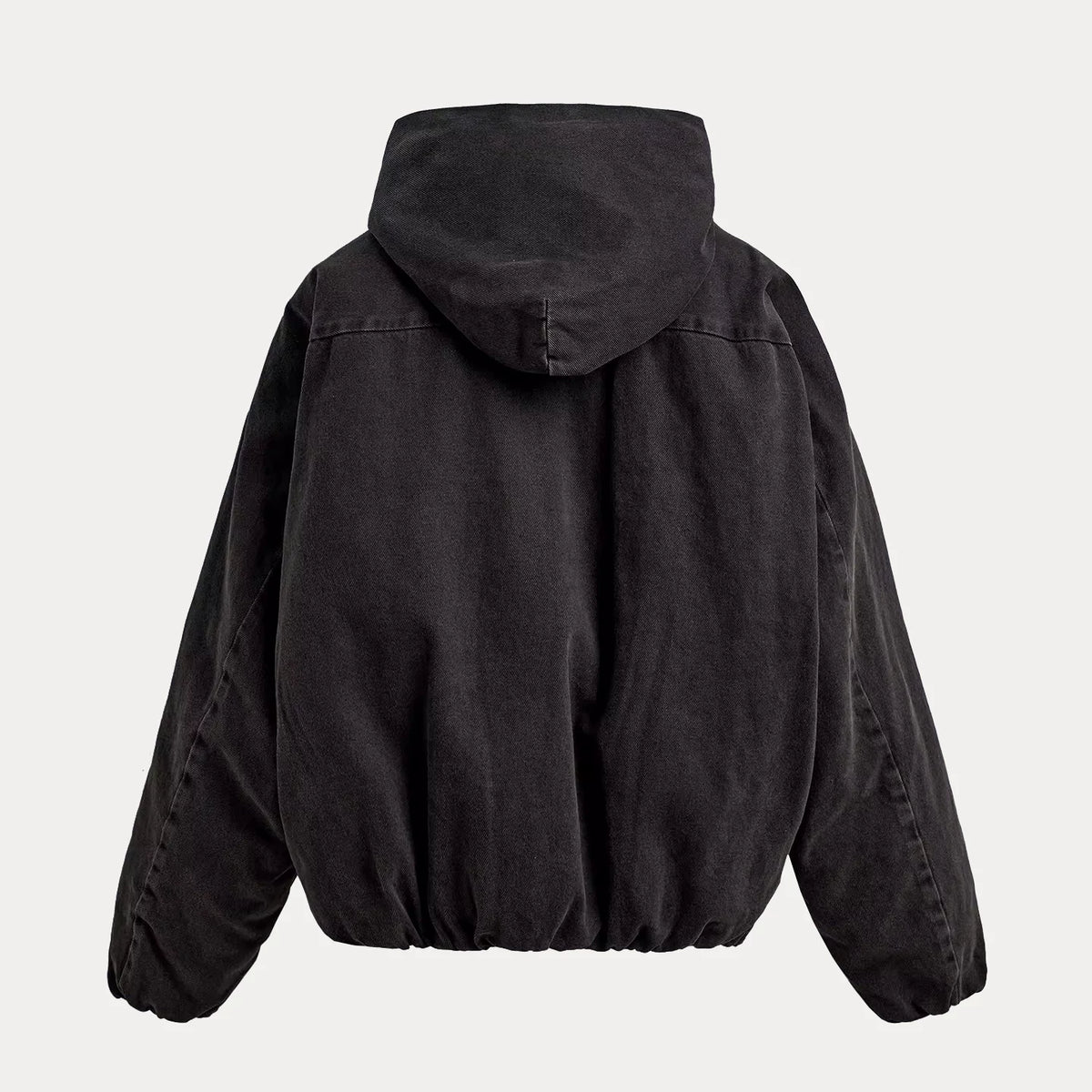 Hooded Denim Jacket