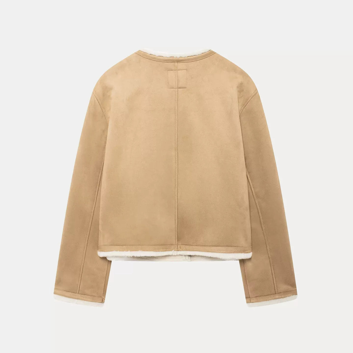 Reversible Metal-Button Jacket