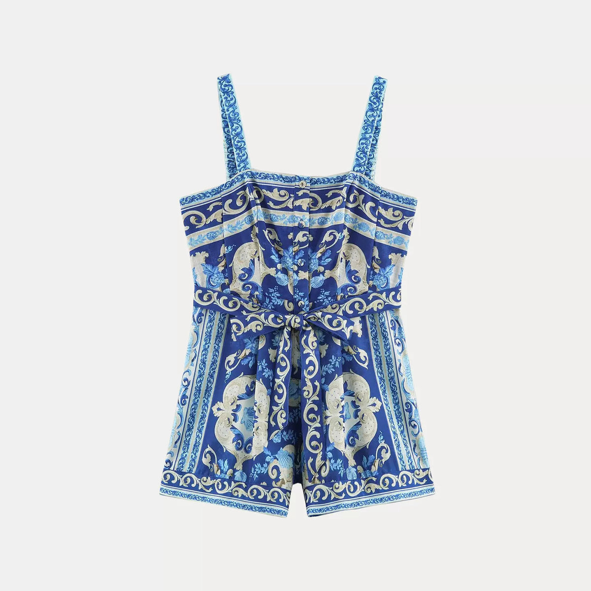 Tie-Waist Playsuit