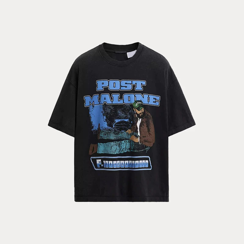 Loose Printed Crew Tee