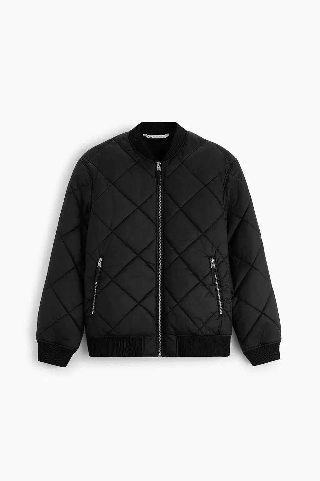 Lightweight Quilted Bomber Jacket