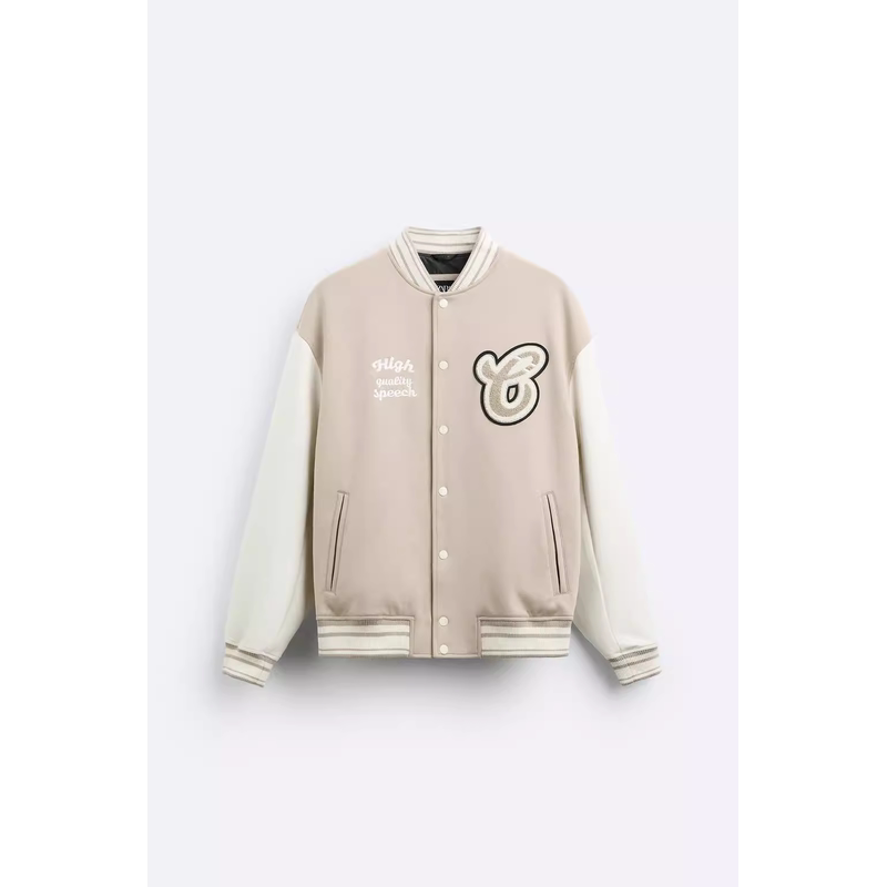 Patch Detail Pilot Jacket