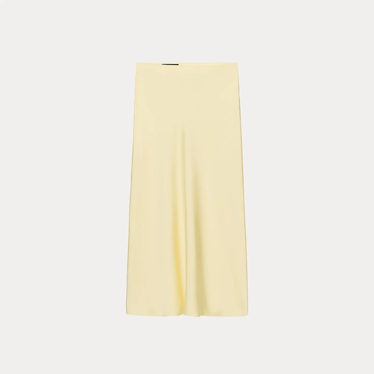 Straight-Cut Midi Skirt