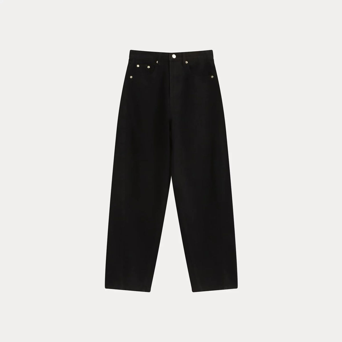 Balloon-Fit Mid-Rise Jeans