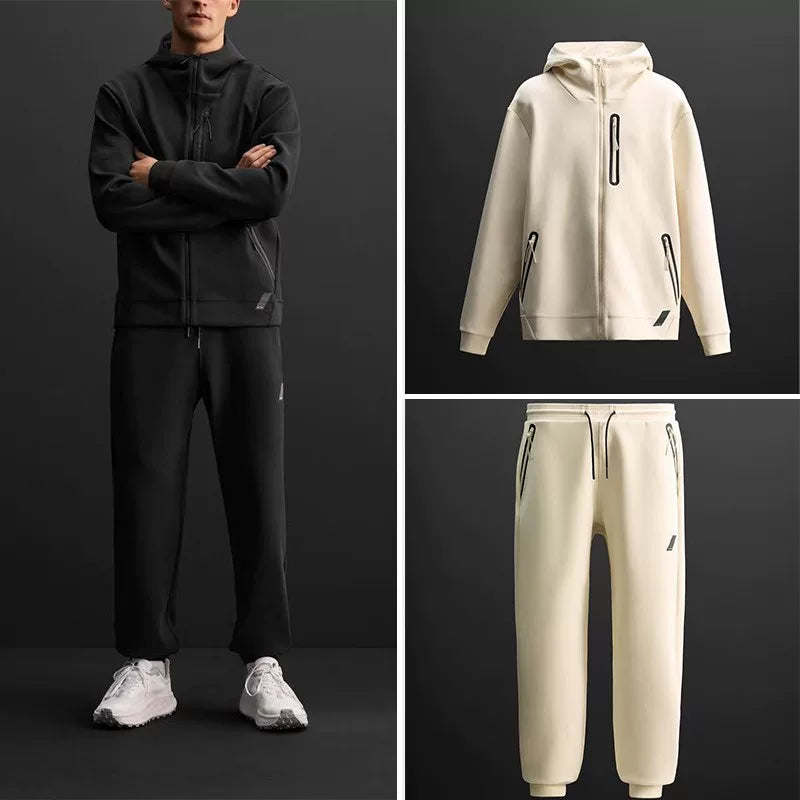 Hooded Sweatshirt and Jogger Set