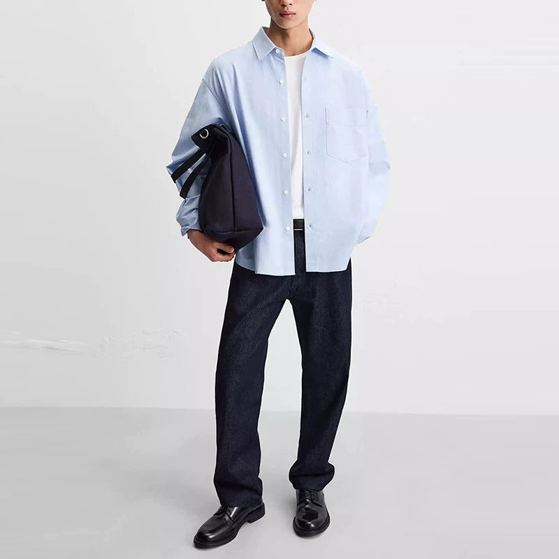 Oxford Collar Relaxed Shirt