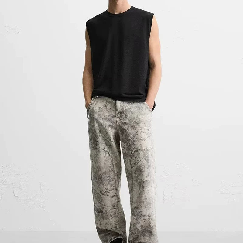 Slim-Fit Sleeveless Tank Top