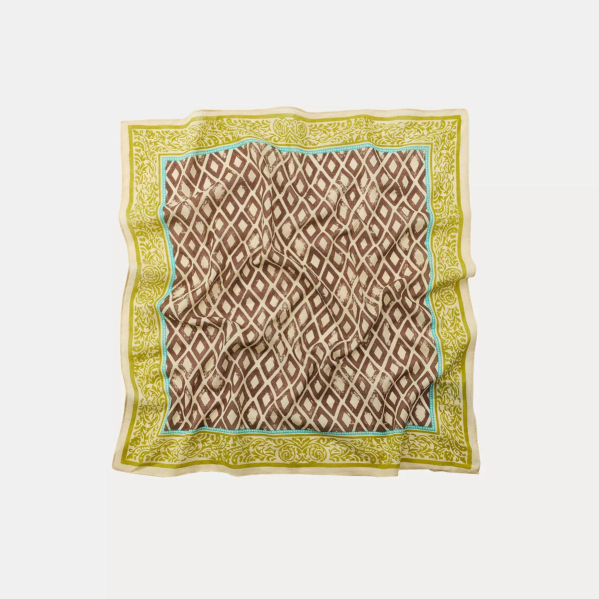 Diamond-Print Headscarf