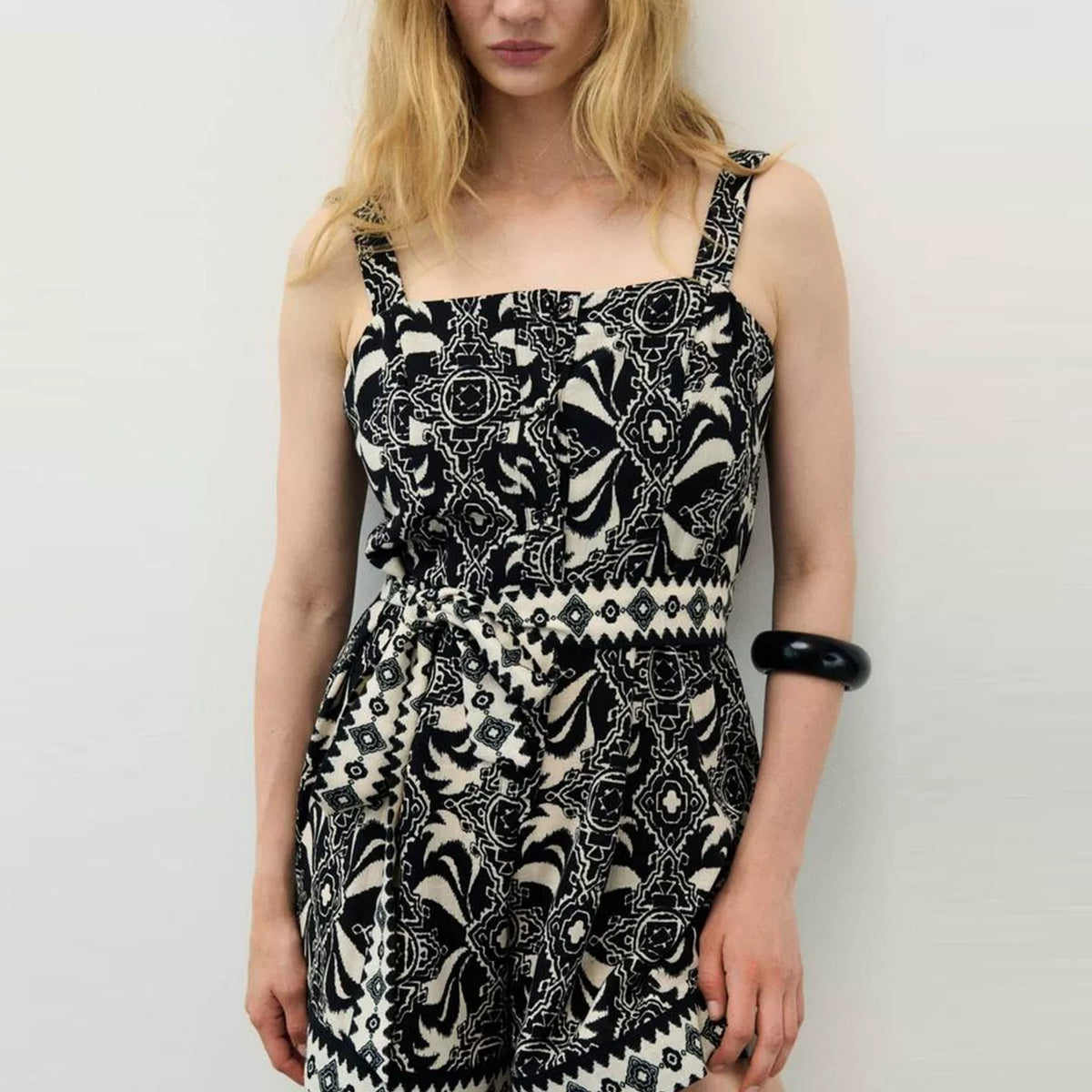 Tie-Waist Playsuit