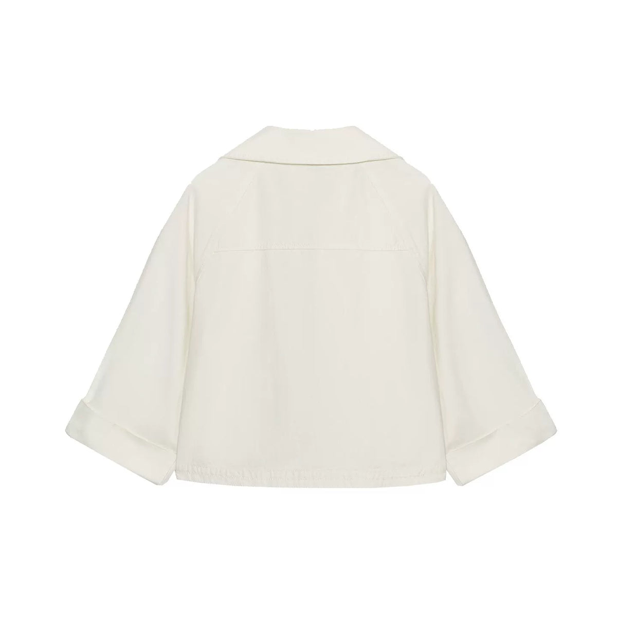 Adjustable-Sleeve Button Jacket