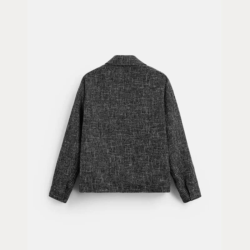 Short-Length Shirt Jacket