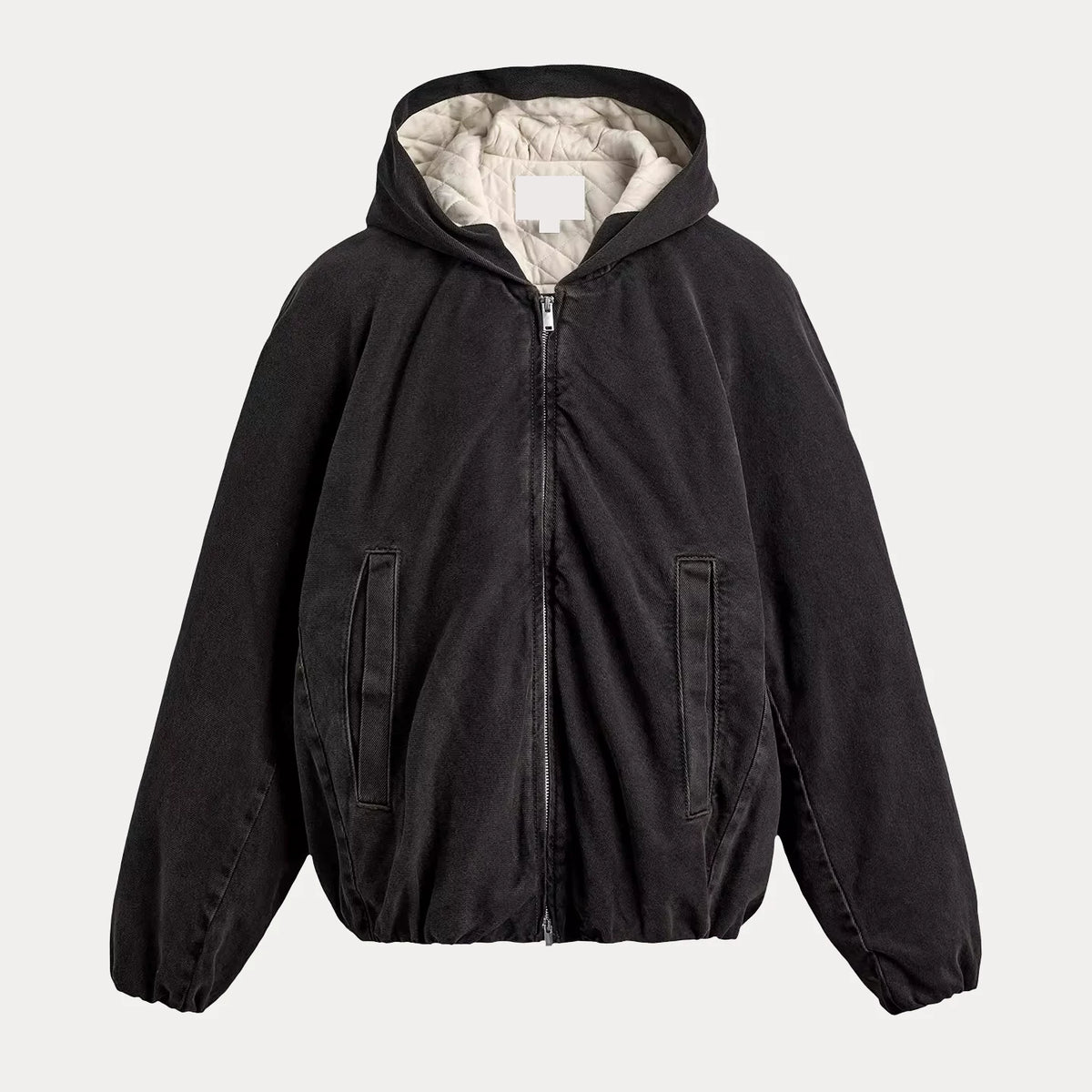Hooded Denim Jacket