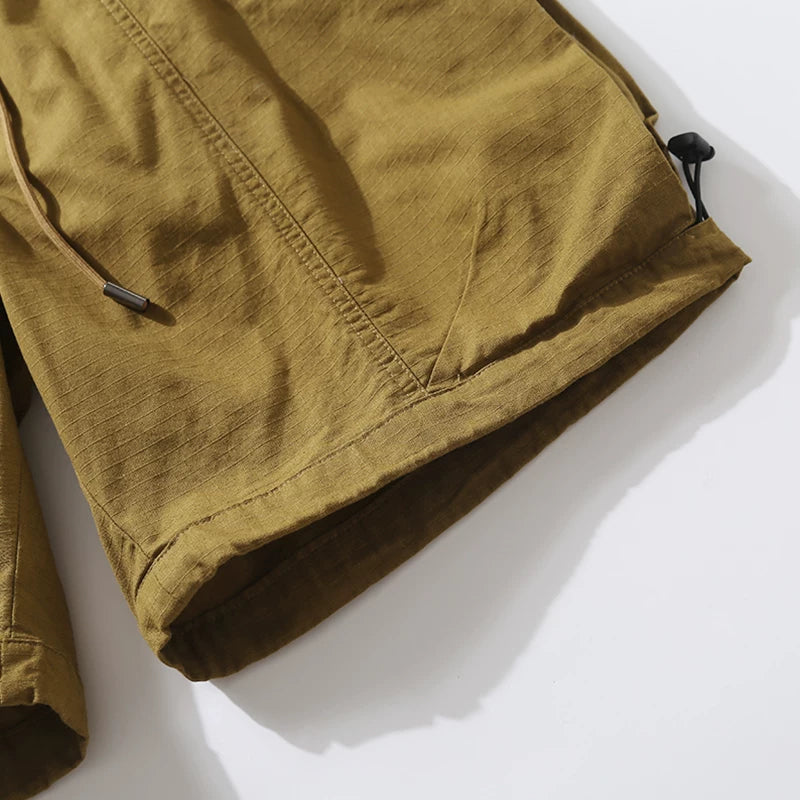 Relaxed Knee-Length Shorts