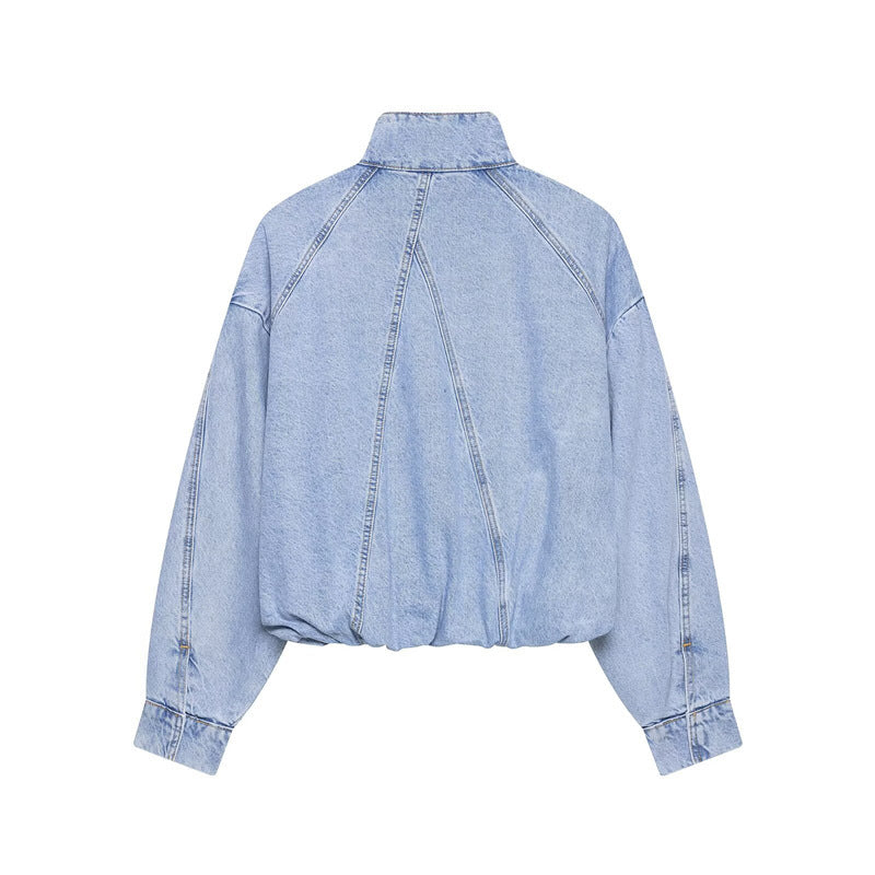 Comfort Denim Remix Jacket in Light Wash