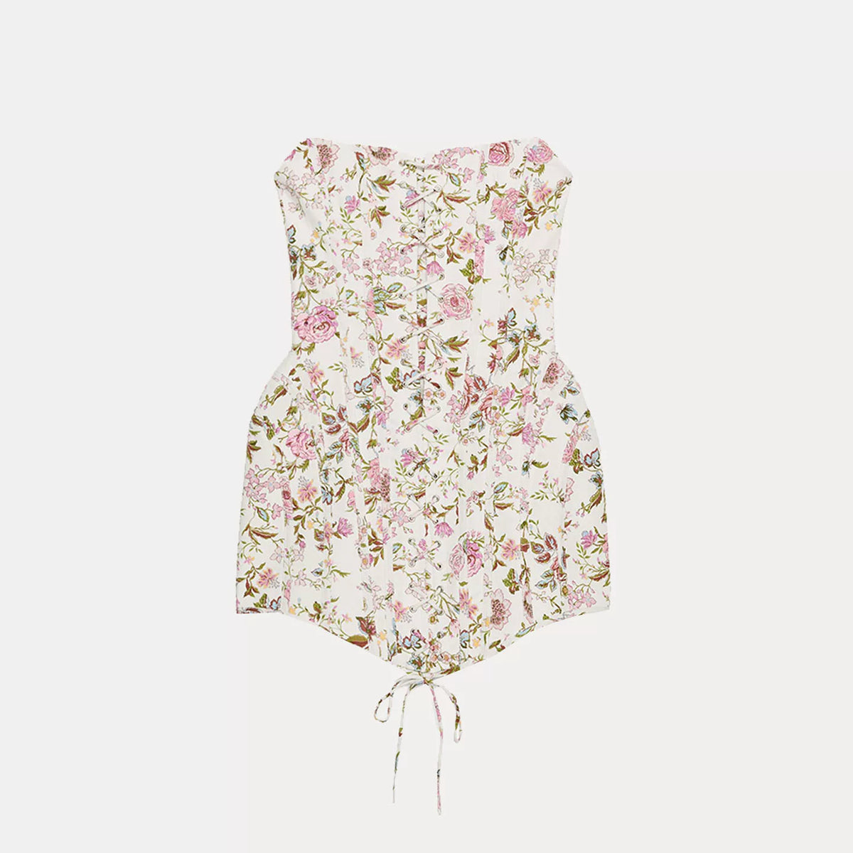 Lace Jacket and Floral Dress Set
