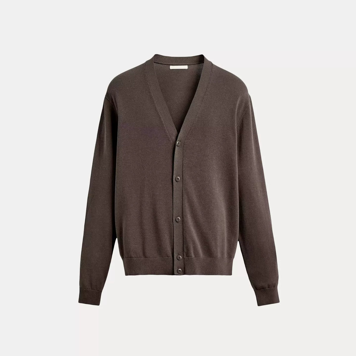 Textured V-Neck Cardigan