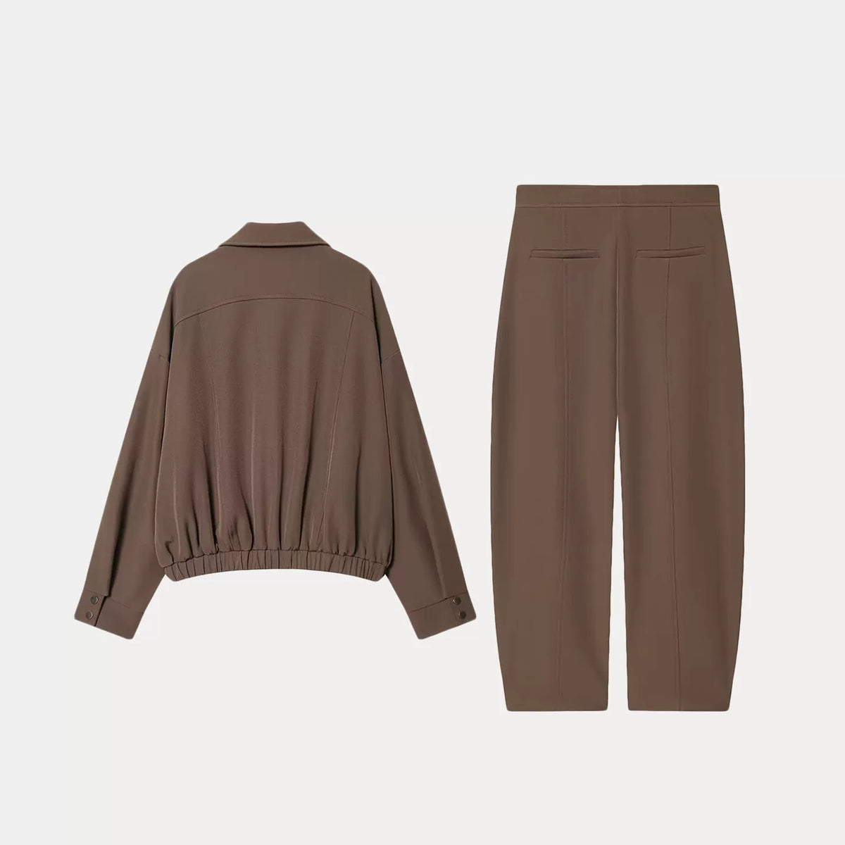 Aviator Jacket and Zip Trousers Set