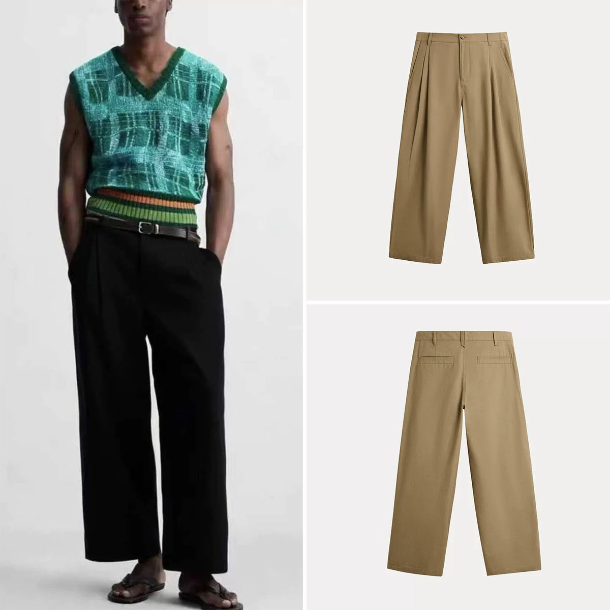 Wide-Leg Everyday Trousers