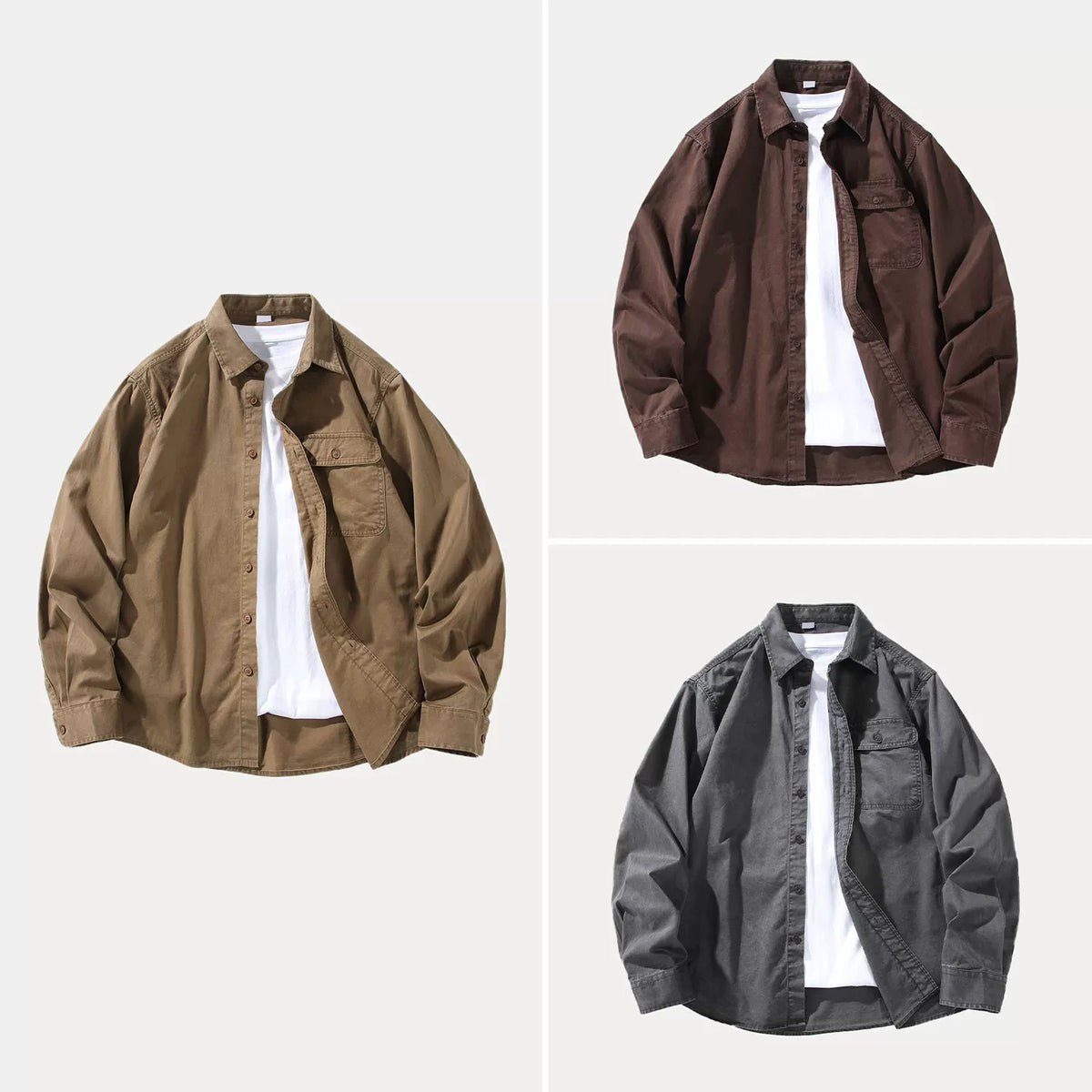 Retro Collared Jacket