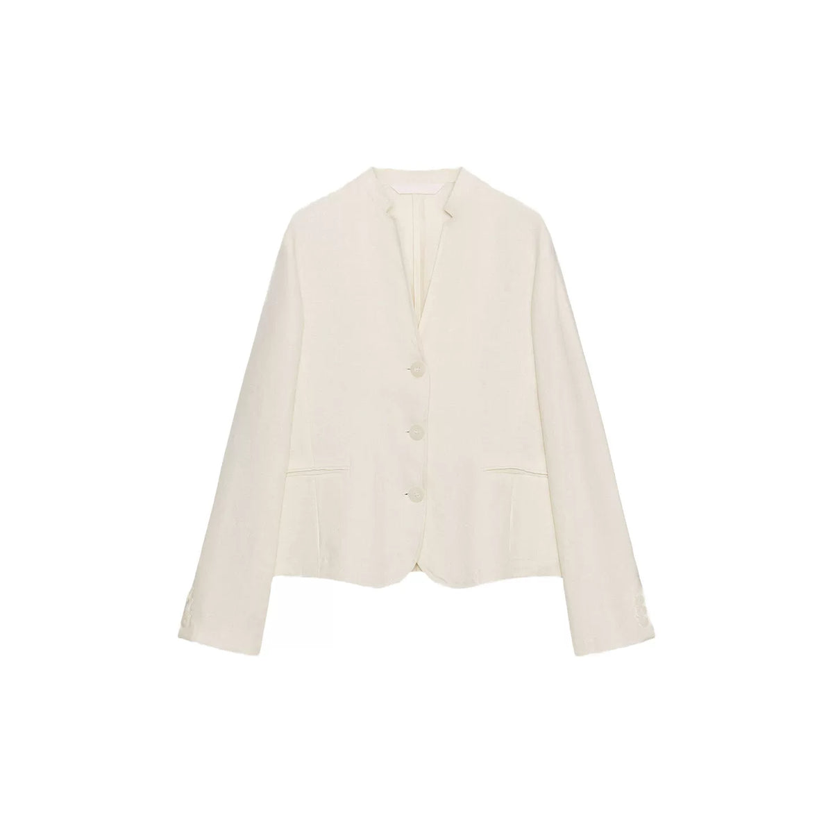 Blazer and Pleated Trousers Set