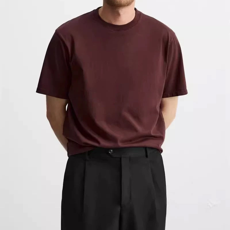 Midweight Slim Crew Neck Tee