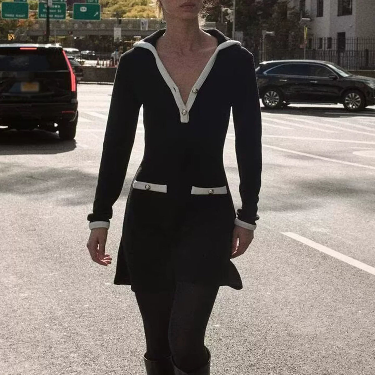 Soft Short Dress