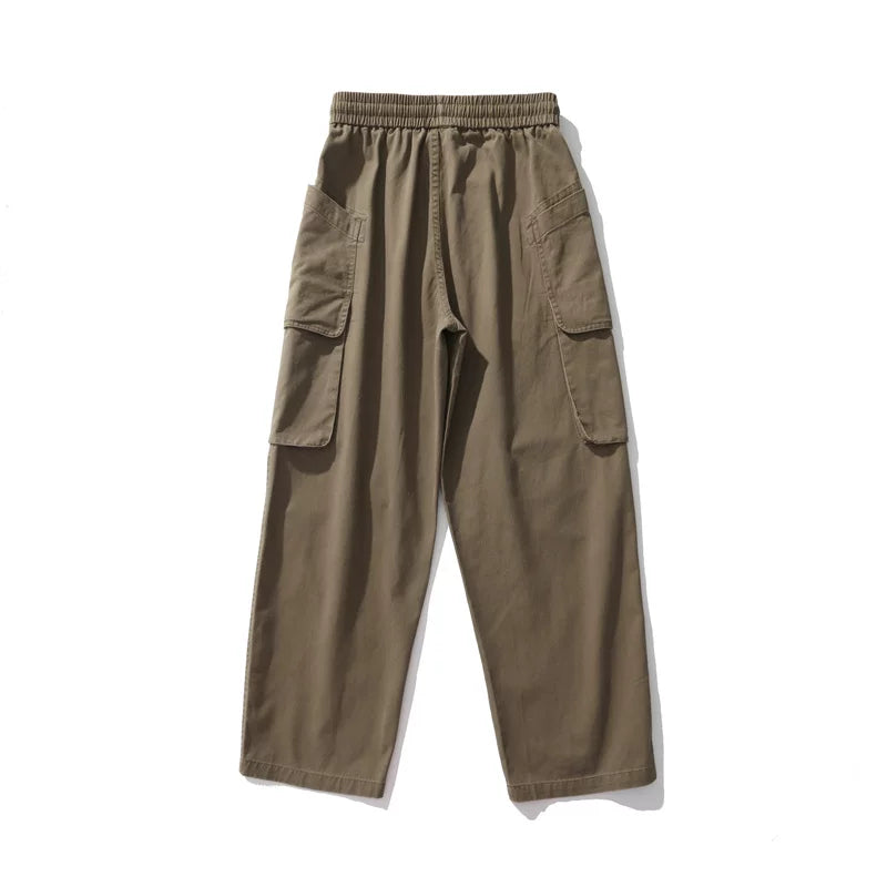 Heavyweight Washed Cargo Trousers