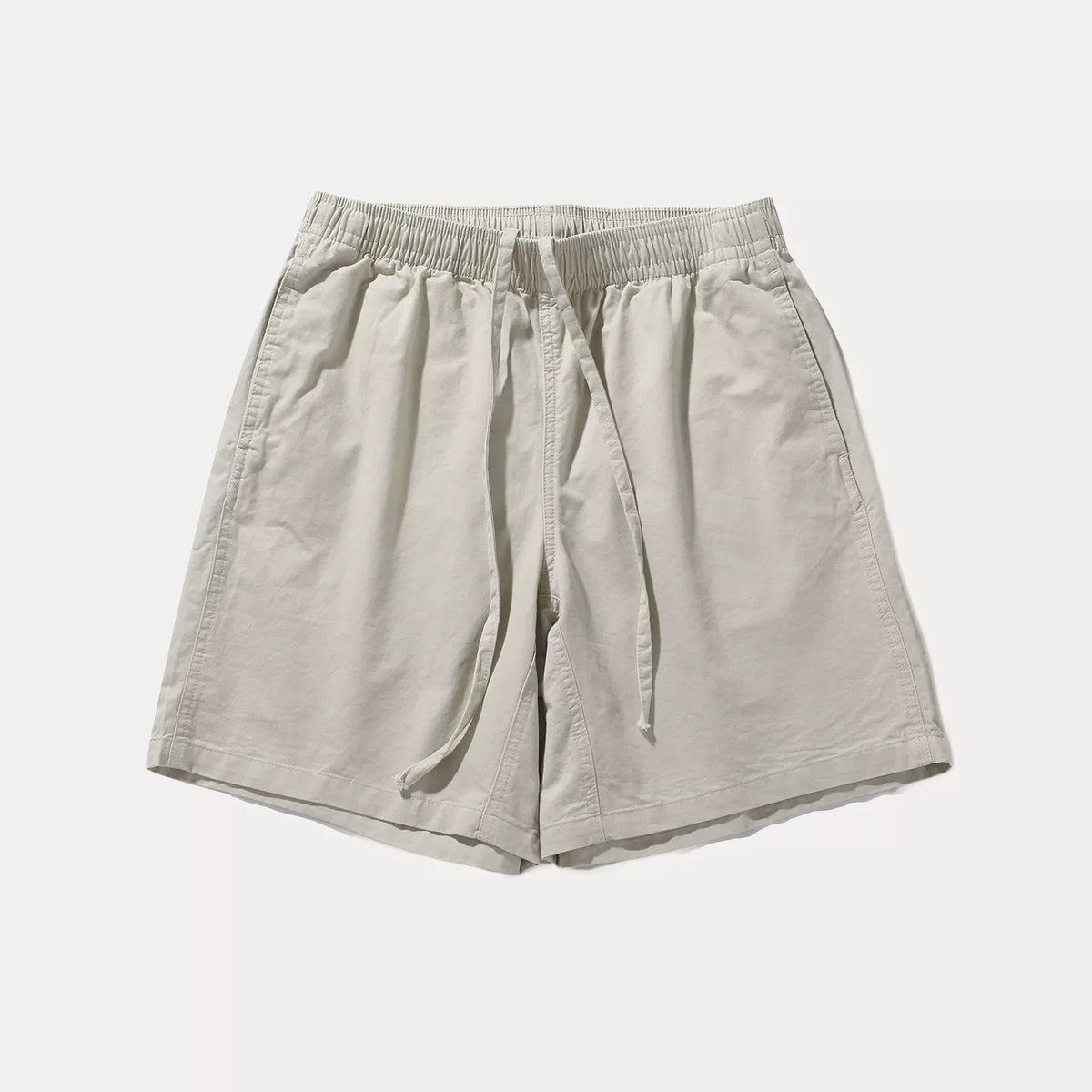 Elastic Drawstring Five-Point Shorts