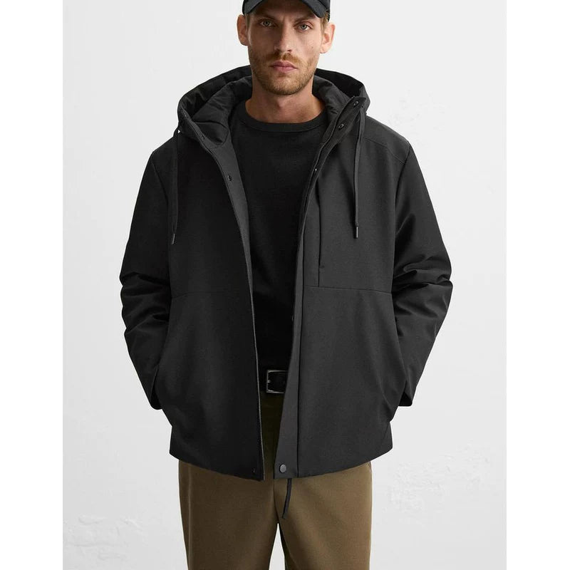 Technical Zip Hooded Jacket