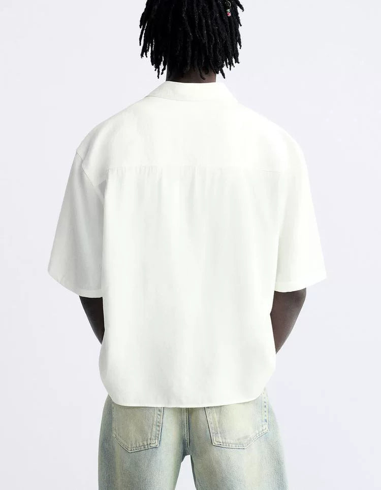 Photo Print Utility Shirt